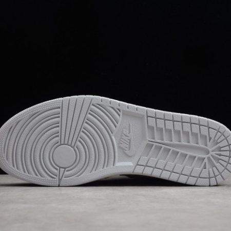 Air Jordan 1 Neutral Grey Hyper Crimson 555088-018 - Image 12