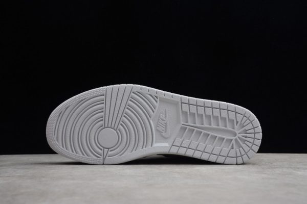 Air Jordan 1 Neutral Grey Hyper Crimson 555088-018