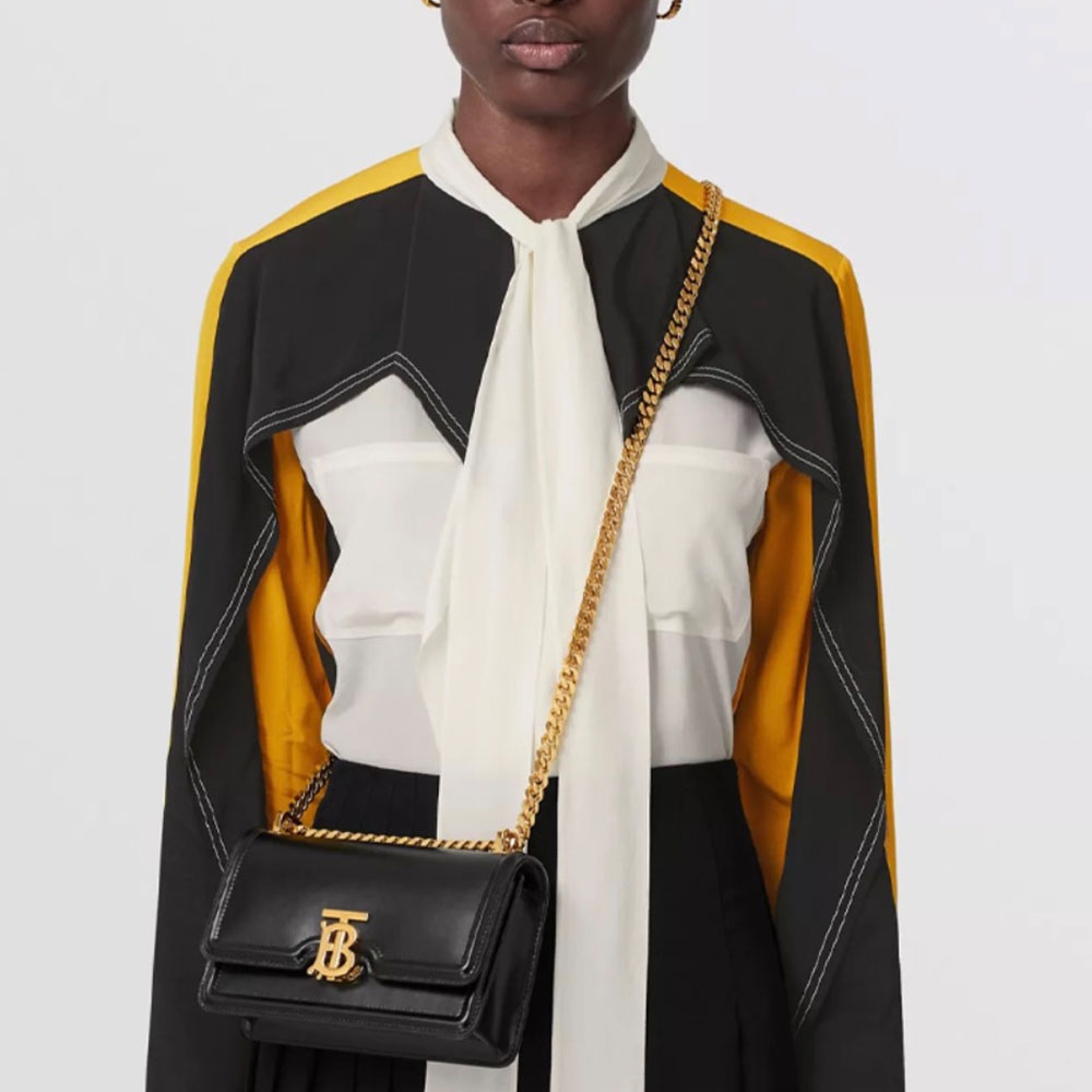 Burberry Single Shoulder Leather Bag Small - Image 2