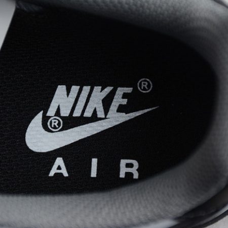 Nike Air Force 1 Low White Dark Grey Black Shoes 553689-609 - Image 9