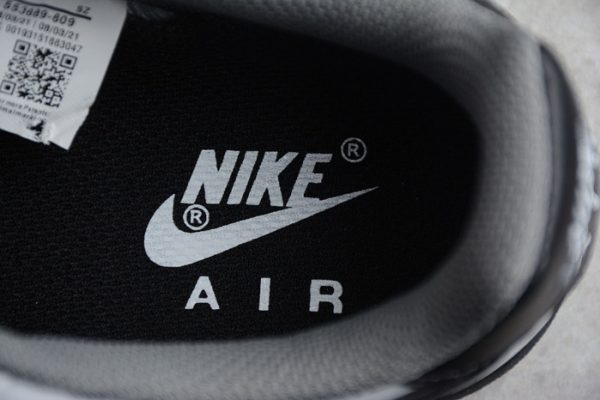 Nike Air Force 1 Low White Dark Grey Black Shoes 553689-609
