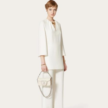 VALENTINO GARAVANI LOCò MICRO BAG WITH CHAIN AND JEWEL LOGO - Image 2