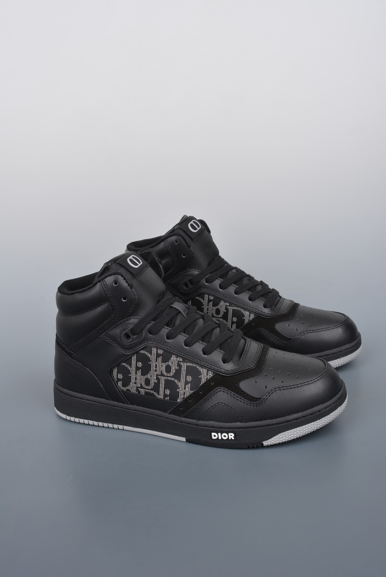 Dior B27 Sneakers High-Top Black (AAA High Quality Version) - Image 1