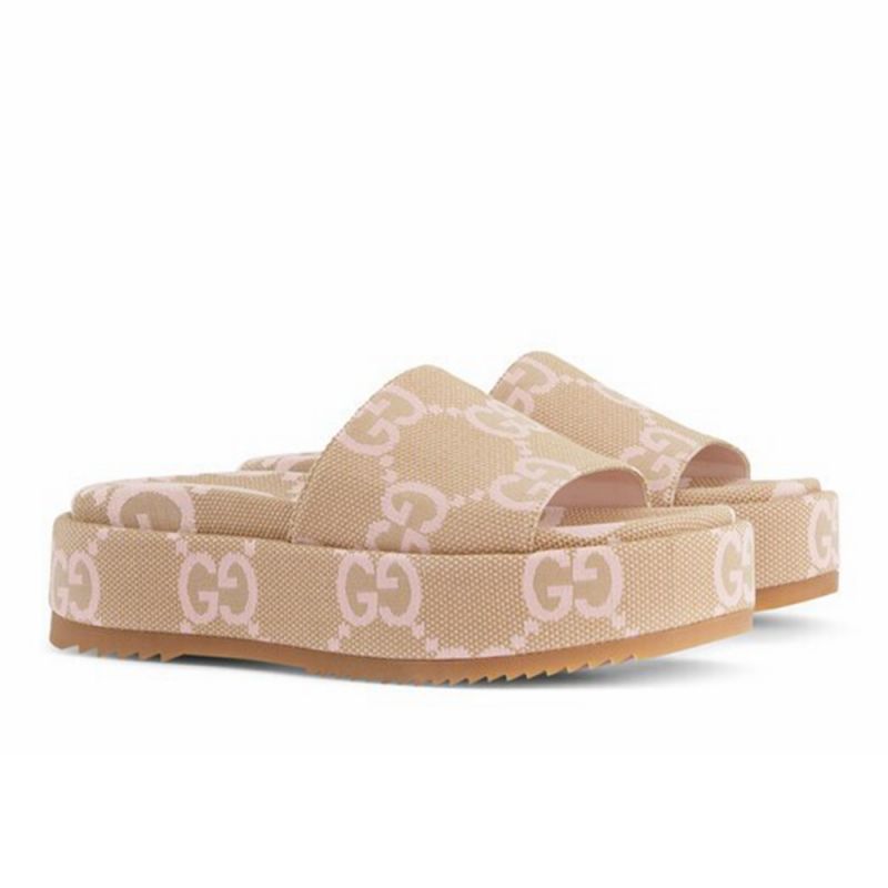 Gucci Platform Slide Sandals 623212 - Image 8