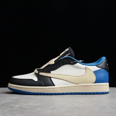 Air Jordan 1 Low X Fragment X Travis Scott DM7866-140 - Image 4