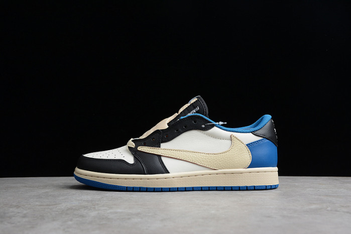 Air Jordan 1 Low X Fragment X Travis Scott DM7866-140 - Image 4