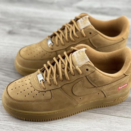 SUPREME X AIR FORCE 1 LOW SP WHEAT DN1555-200 - Image 7