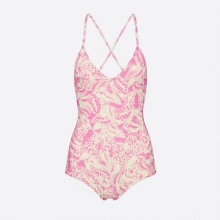 Dior  Animal-print One-piece Swimsuit  Swimwear