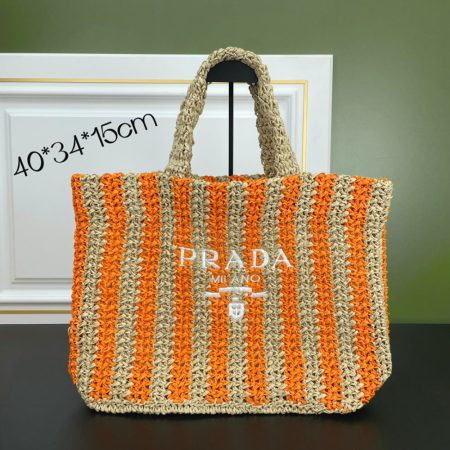 PRADA Crochet Tote Bag - Image 6