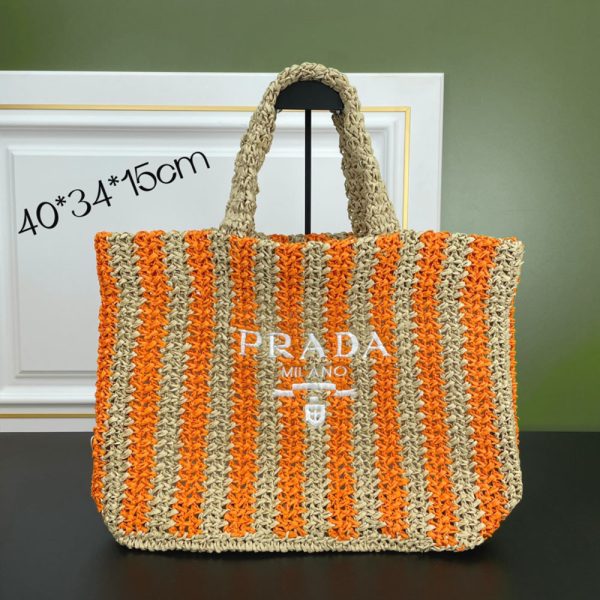 PRADA Crochet Tote Bag