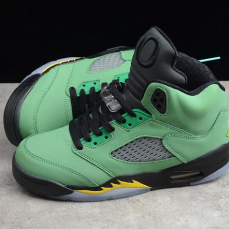 Air Jordan 5 Oregon Ducks CK6631-307 - Image 14