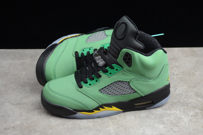 Air Jordan 5 Oregon Ducks CK6631-307 - Image 14