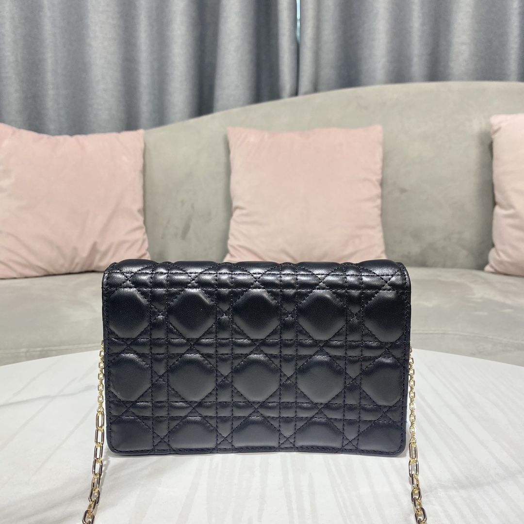 Dior Lady Dior Chain Pouch S0937ONMJ_M900 - Image 9