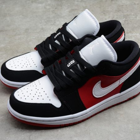 Jordan 1 Low Black White Gym Red (W) DC0774-016 - Image 9