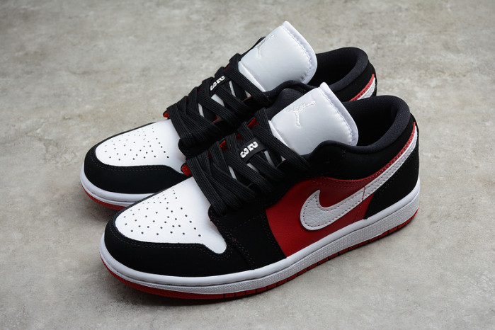 Jordan 1 Low Black White Gym Red (W) DC0774-016 - Image 9