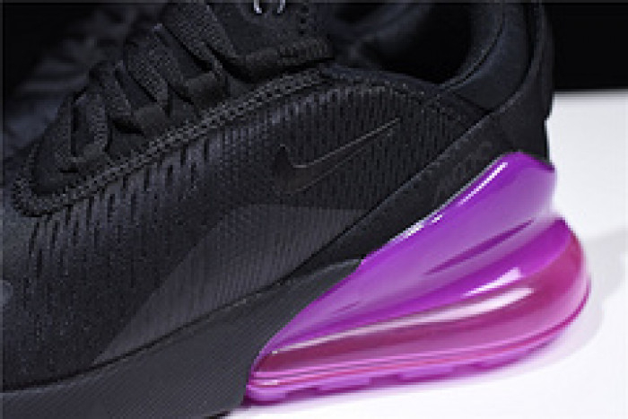 Nike womens Air Max 270 black purple AH6789 016 - Image 16