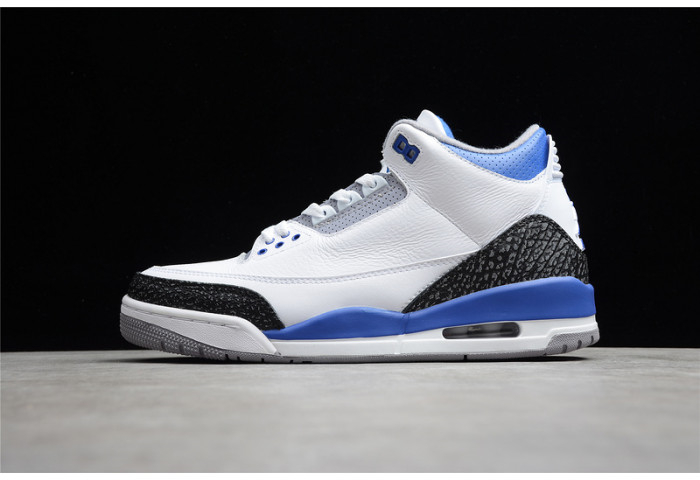 Air Jordan Retro 3 Racer Blue CT8532-145 - Image 1