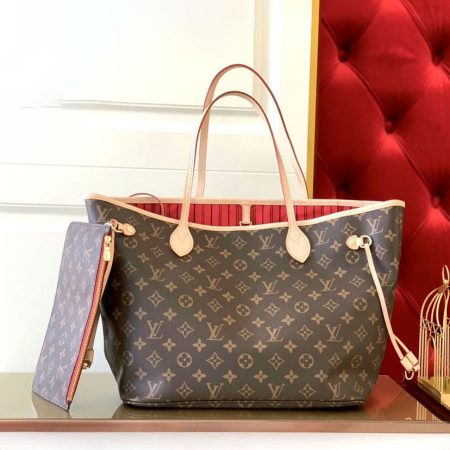 LV Neverfull Tote Bag Handbag - Image 3