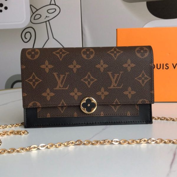 LV Flore Chain Wallet