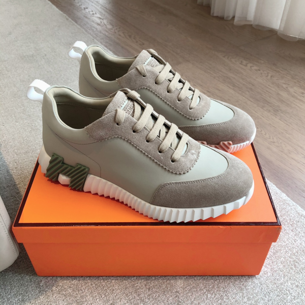 Hermes-trainers 2024 giga Leather low trainers