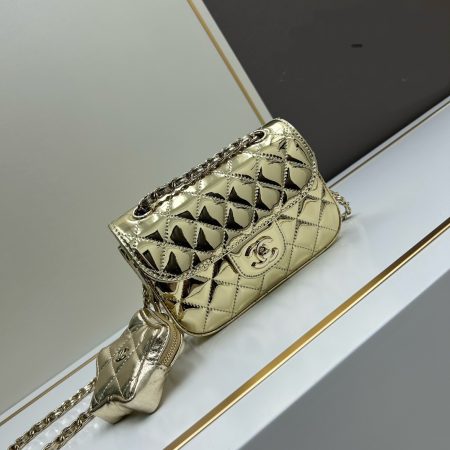 Chanel Mirrored Star Leather Shoulder Crossbody Bag - Image 2
