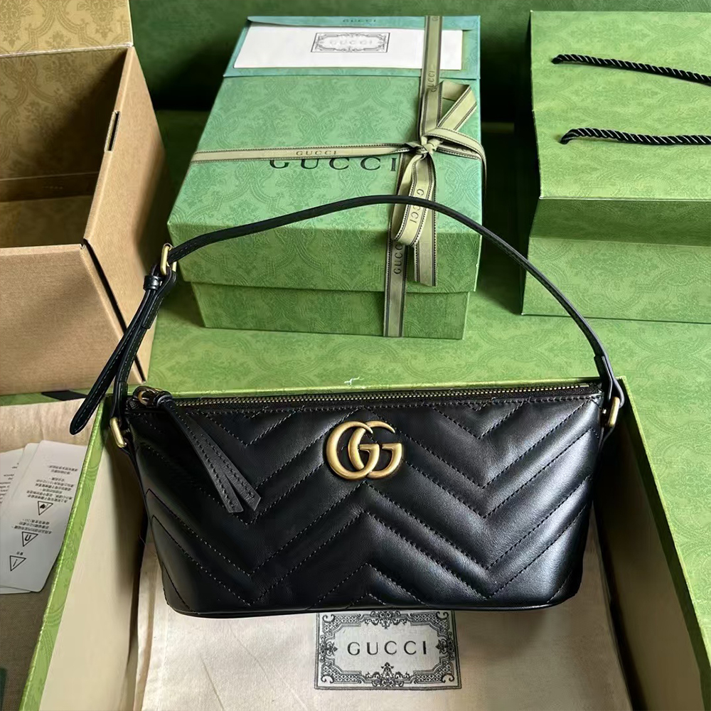 Gucci - GG Marmont Leather Shoulder Bag - Image 3