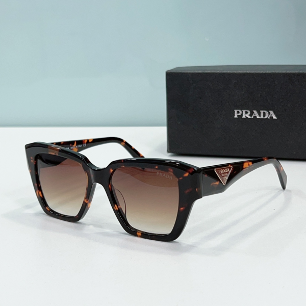 Prada  Classical stereogram  sunglasses Top quality