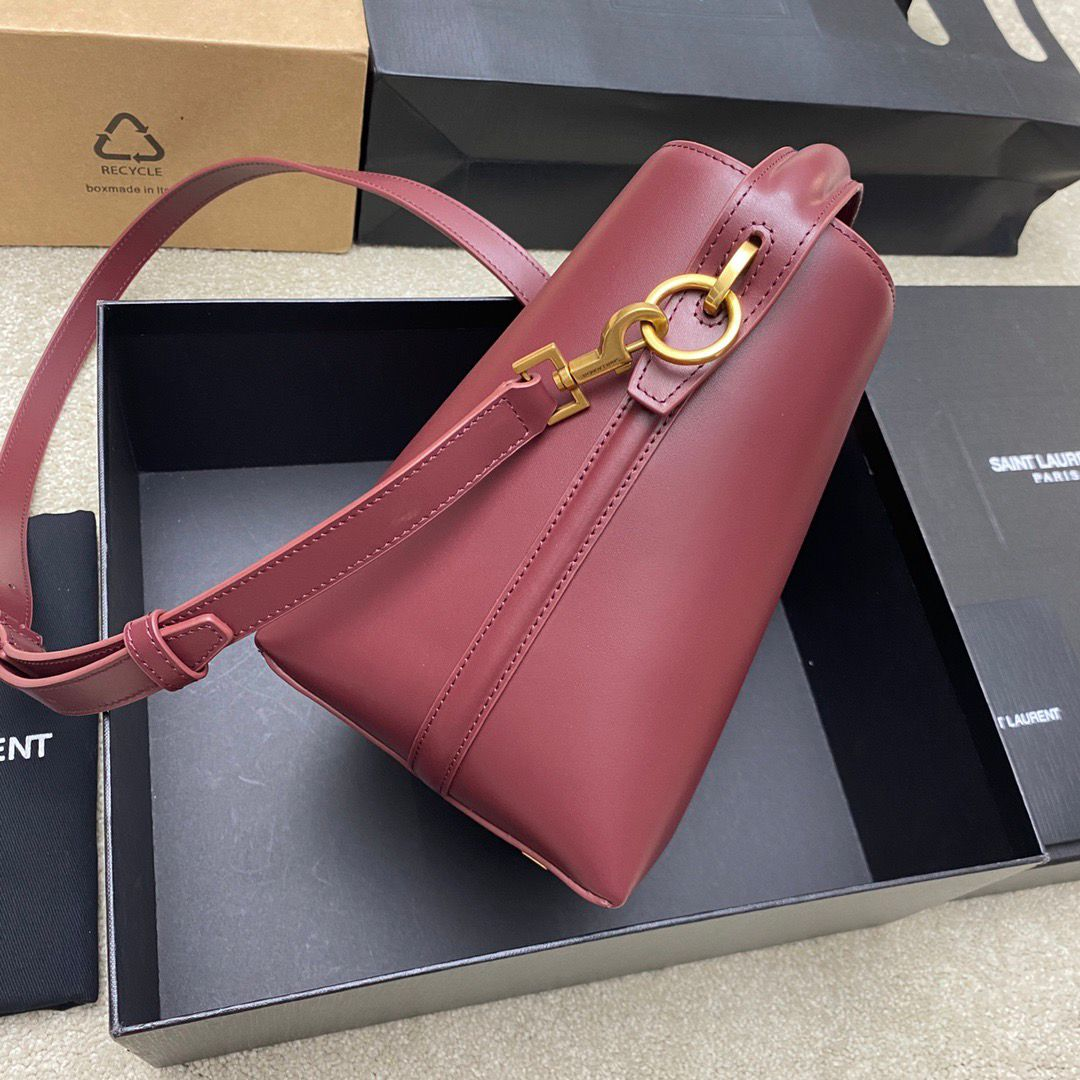 Saint Laurent YSL LE 37 Small in Shiny Leather - Image 4