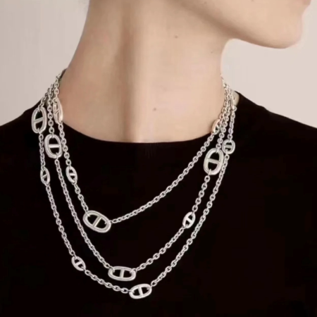 Hermès Metal Necklace