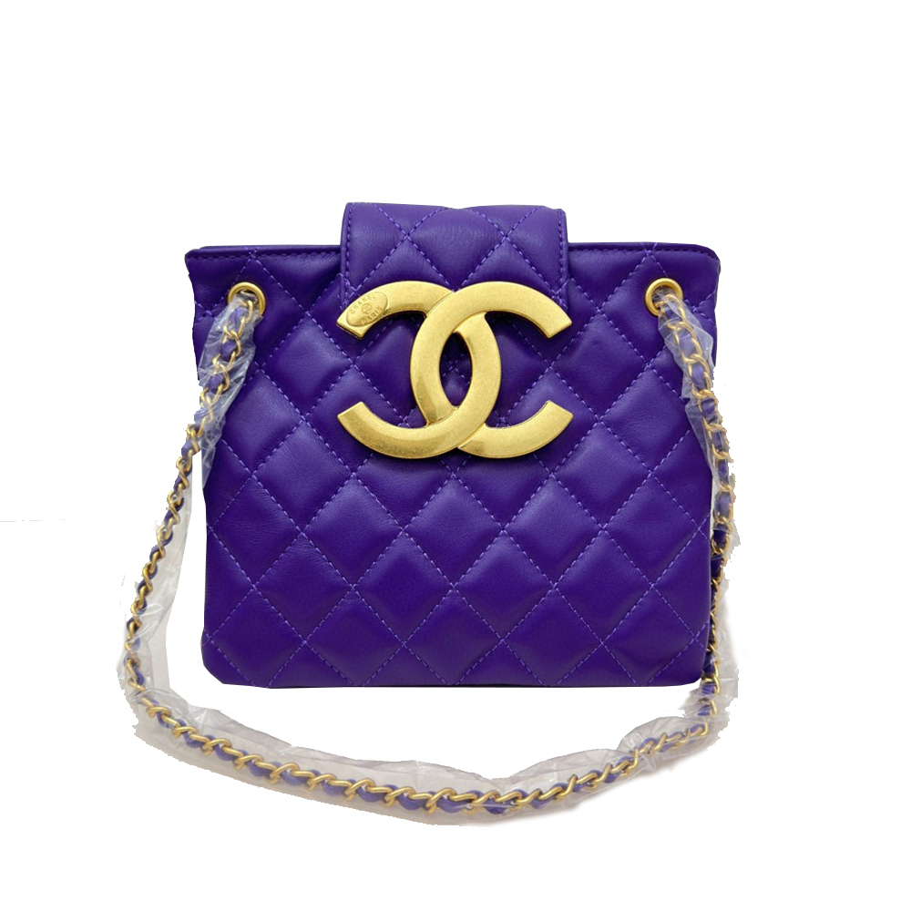 Chanel  Vintage Logo Quilted   Shoulder Bag - Image 1