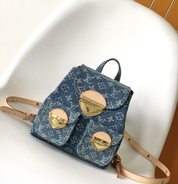 LV VENICE Denim Backpack M46836