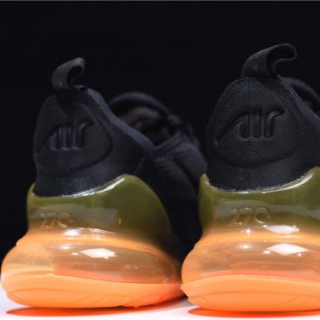 NIKE mens AIR MAX 270 Tonal Orange black AH8050-008 - Image 8