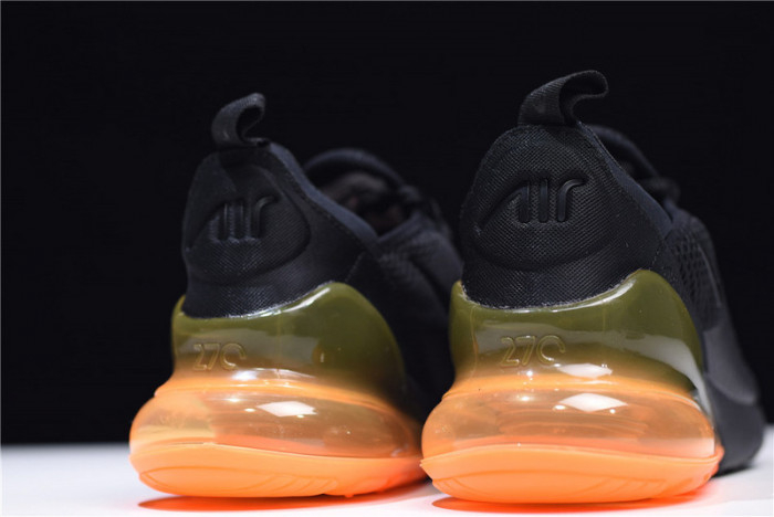 NIKE mens AIR MAX 270 Tonal Orange black AH8050-008 - Image 8