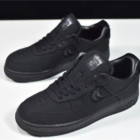 Nike Air Force 1 Low Stussy Black CZ9084-001 - Image 16