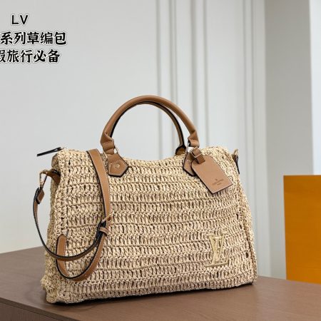 LV's New Straw Bag