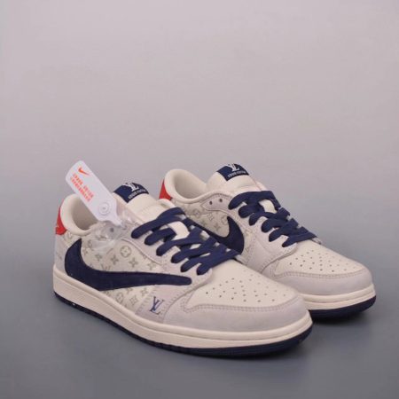 Fragment x TS x LV x Nike Air Jordan 1 Low - Image 12