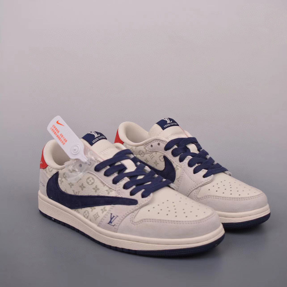 Fragment x TS x LV x Nike Air Jordan 1 Low - Image 12