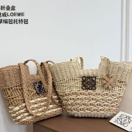 Loewe New Straw Tote Bag