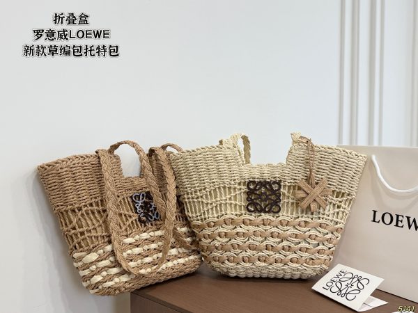Loewe New Straw Tote Bag