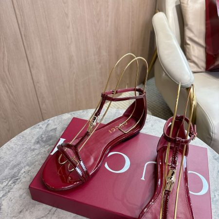Gucci Bamboo Sandals - Image 6