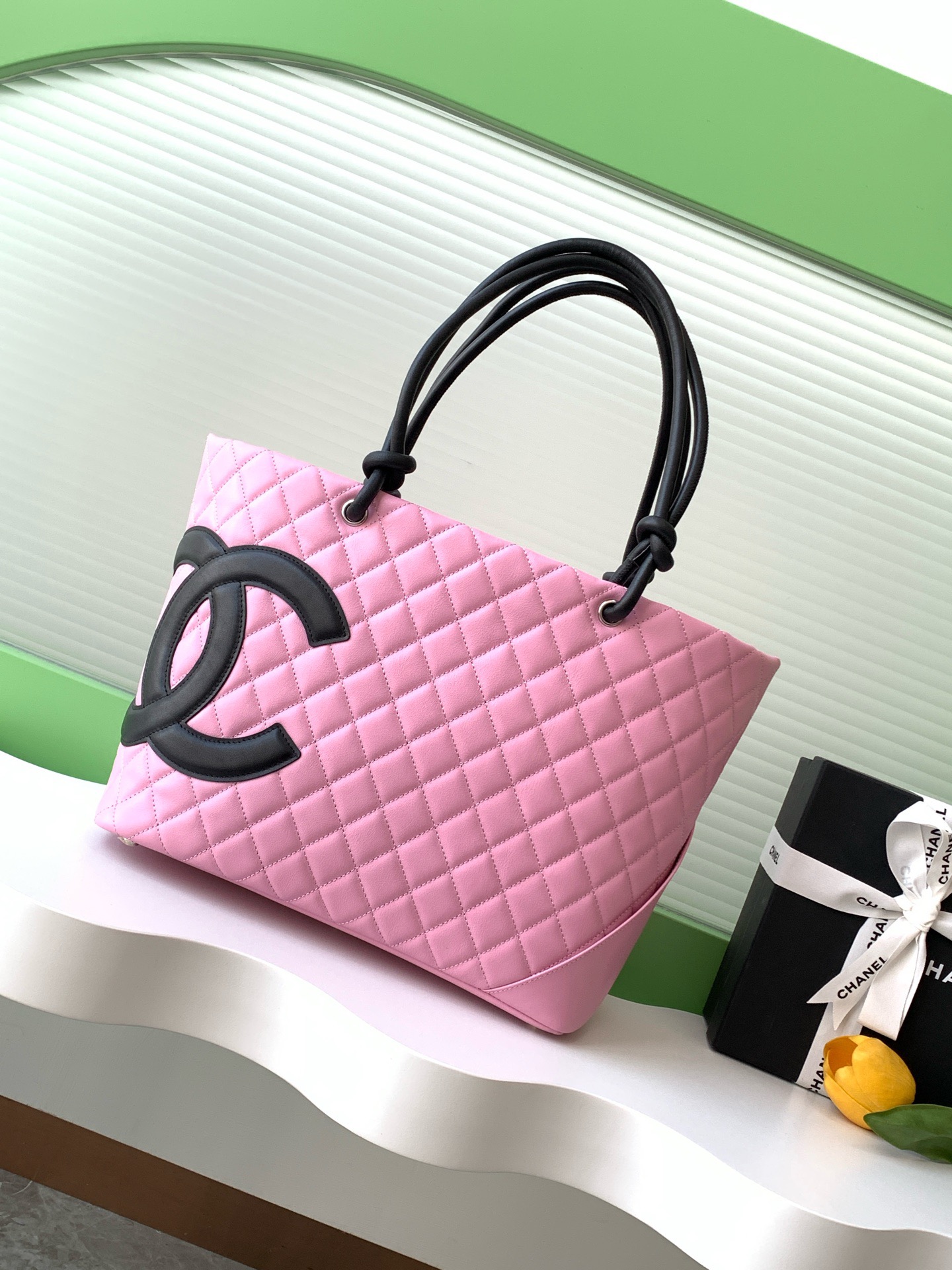 Chanel Cambon Line Matelassé Tote Hand Bag - 10A Mirror Version - Image 1