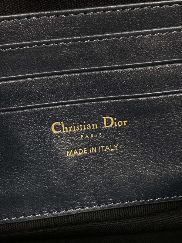 Dior 30 Montaigne Avenue Bag Oblique Blue