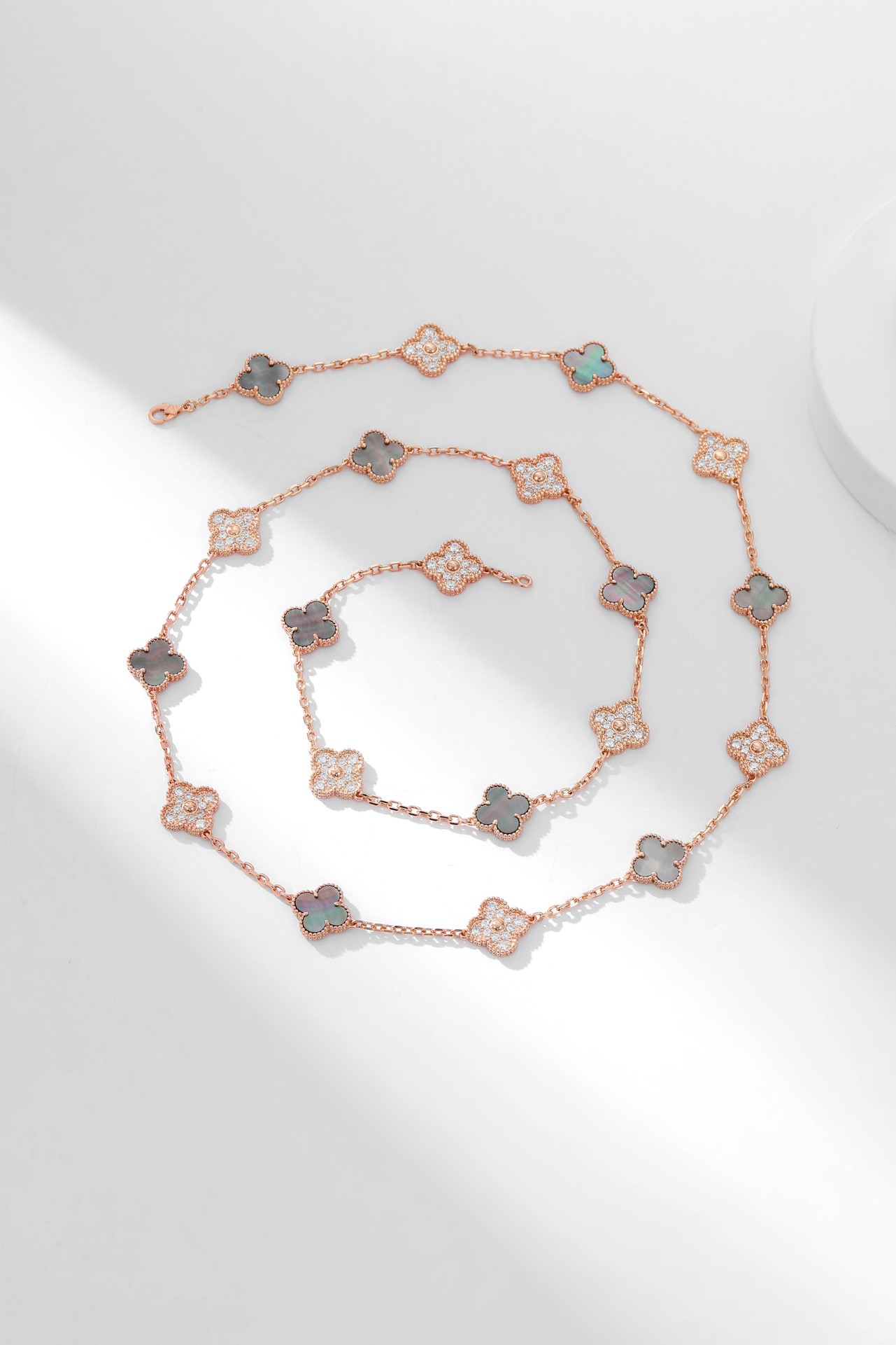 Van Cleef&Arpels VCA Vintage Alhambra long necklace, 20 motifs - Image 4