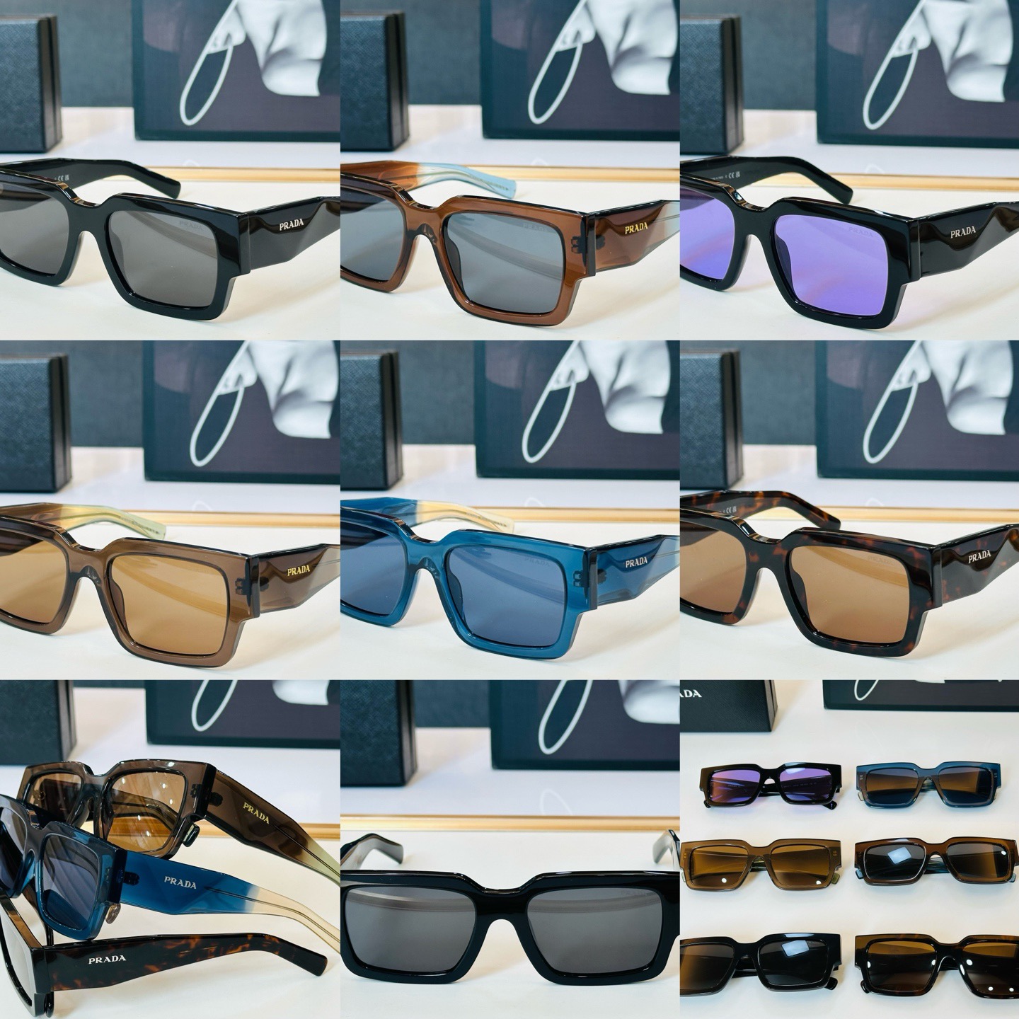Prada Fashion Sunglasses - Image 1