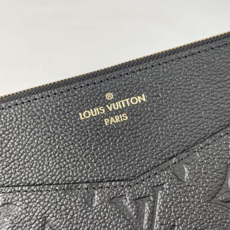 LV Daily Pouch Monogram Empreinte Pochette Mélanie MM Black - Image 6
