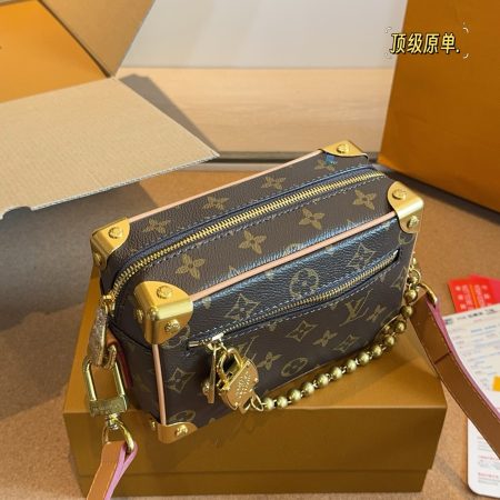 LV Mini Soft Trunk Monogram Bag - Image 5