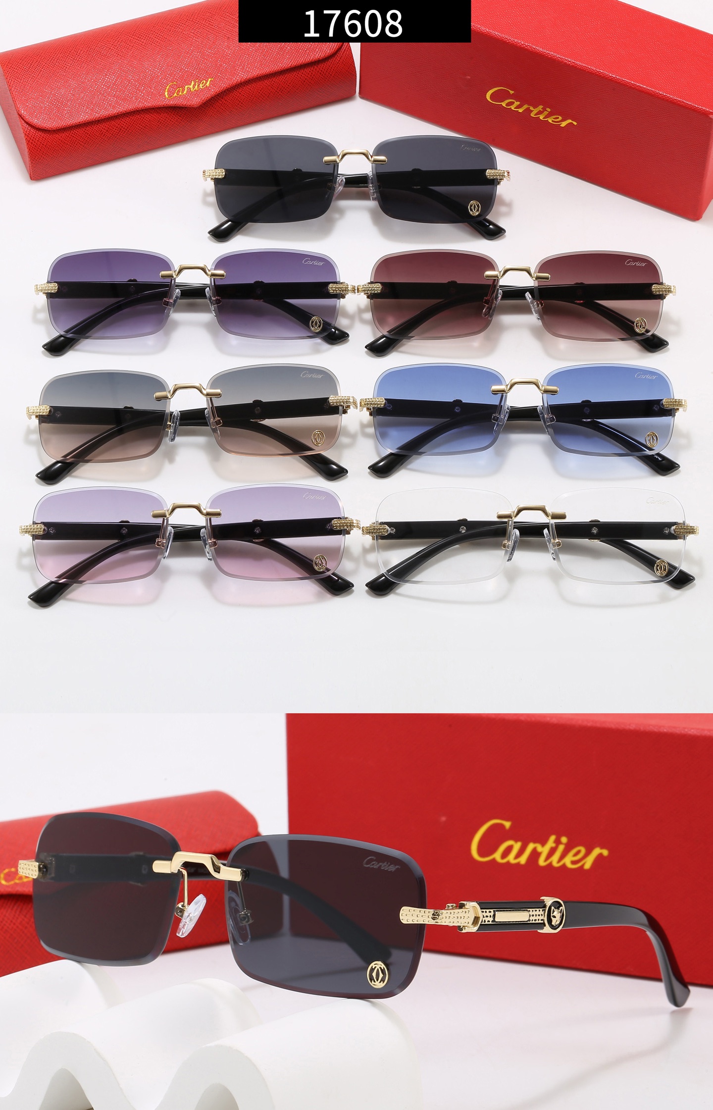 Cartier Fashionable Sunglasses - Image 1