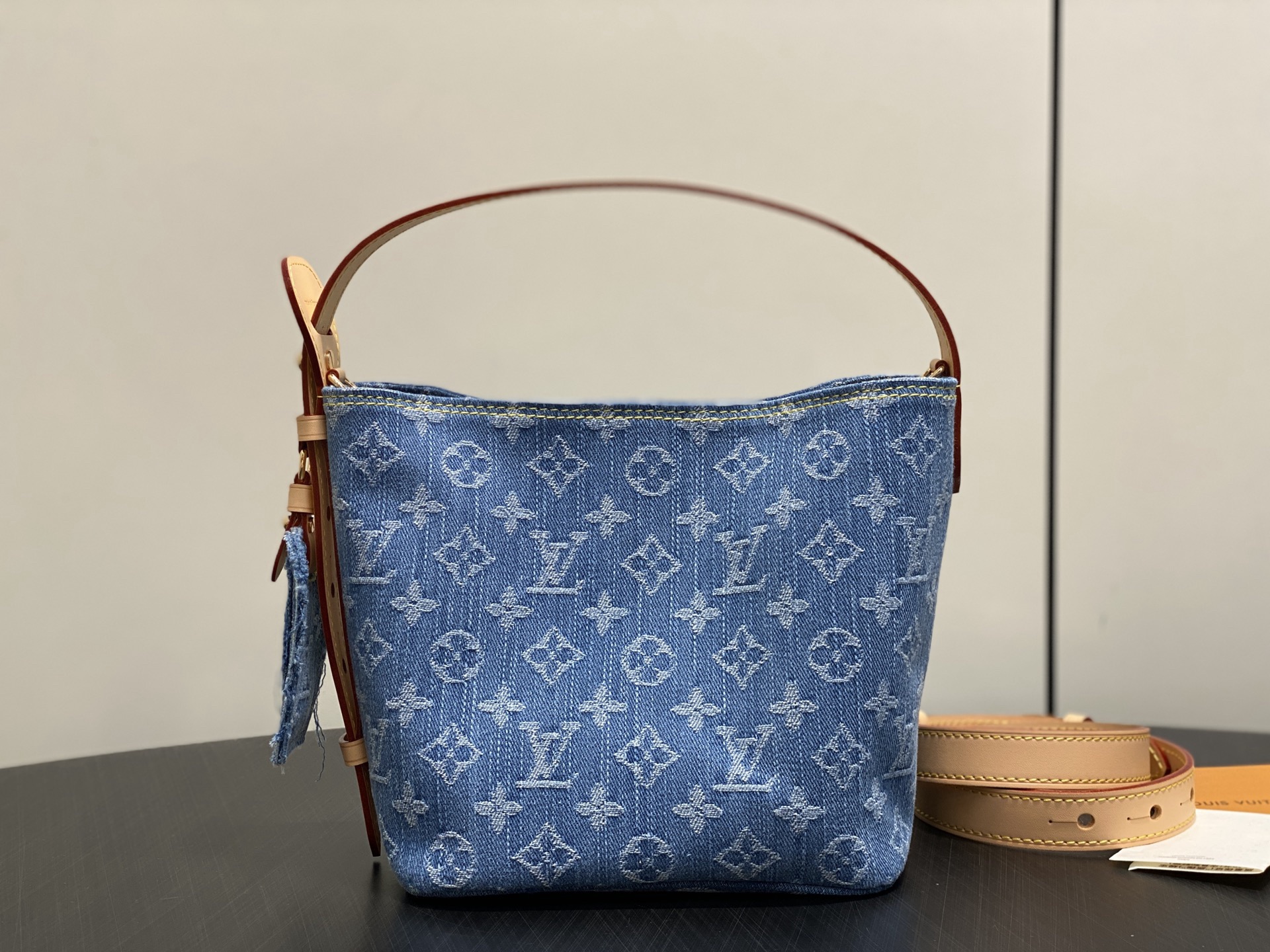 LV All In BB Monogram Denim Bag - Image 1