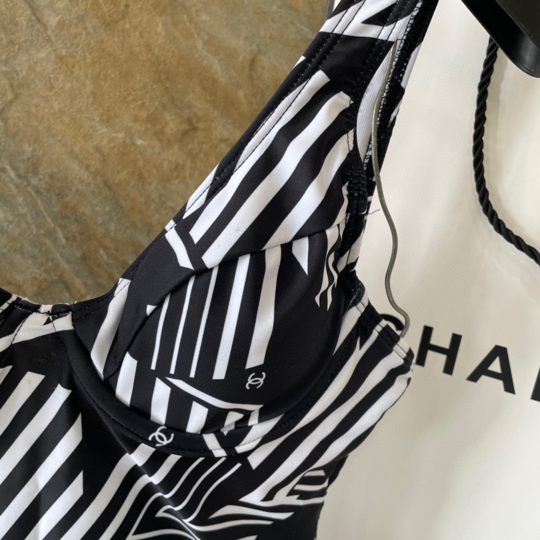 Chanel One-Piece Swimsuit Swimwear - Image 2