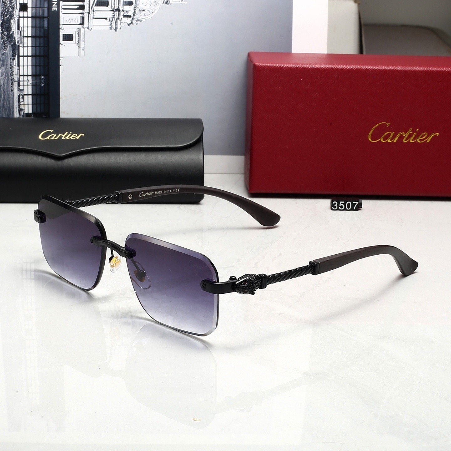 Cartier Fashionable Sunglasses - Image 4